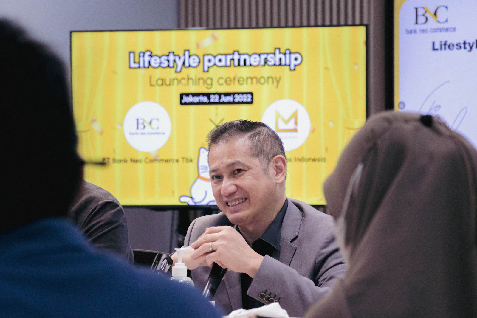 Direktur Utama Bank Neo Commerce, Tjandra Gunawan,