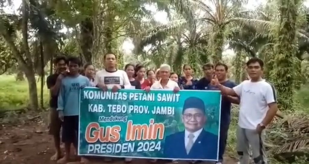 Petani Sawit di Propinsi Jambi dukung Cak Imin