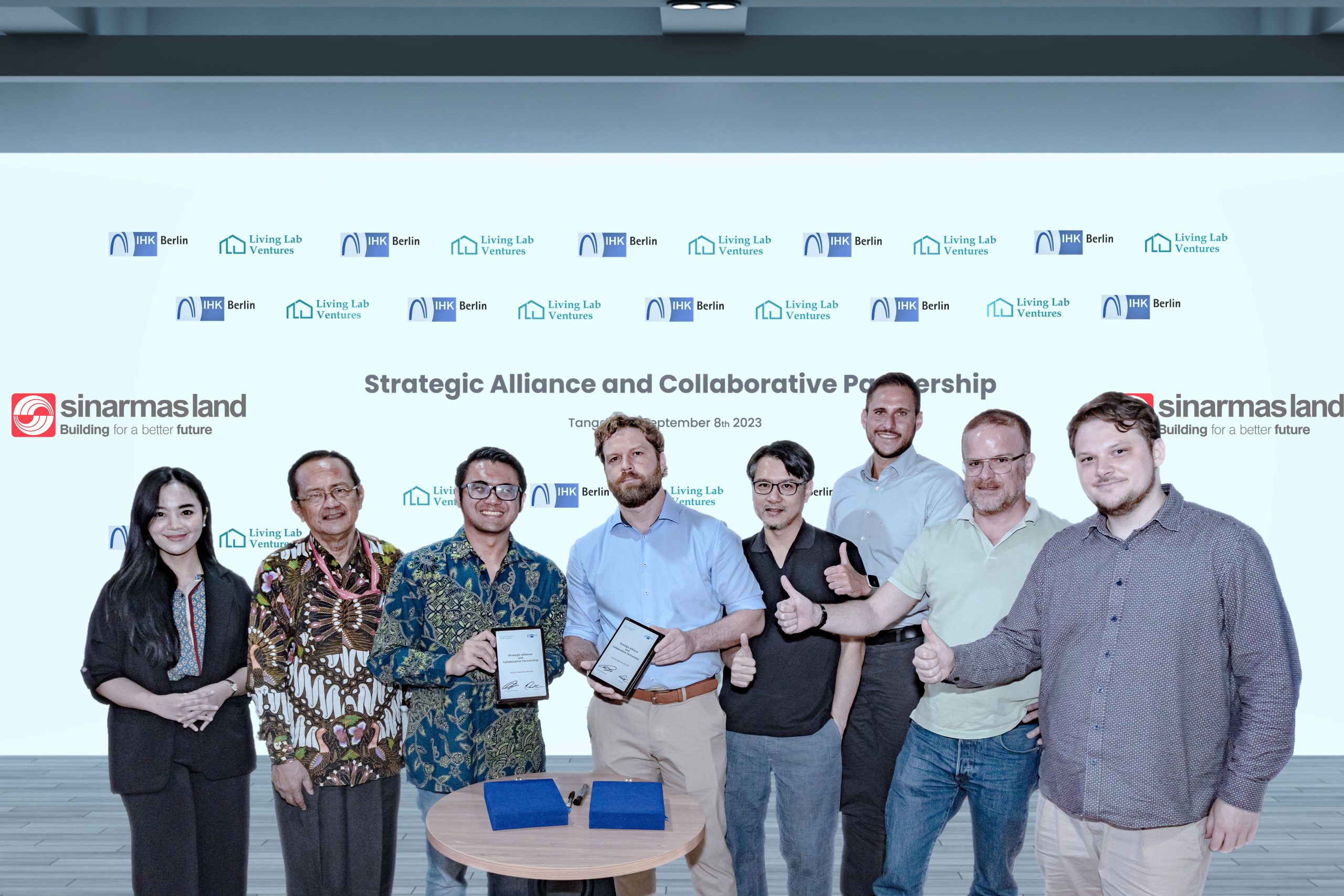 Living Lab Ventures Bangun Kemitraan Kolaboratif dengan IHK Berlin Germany