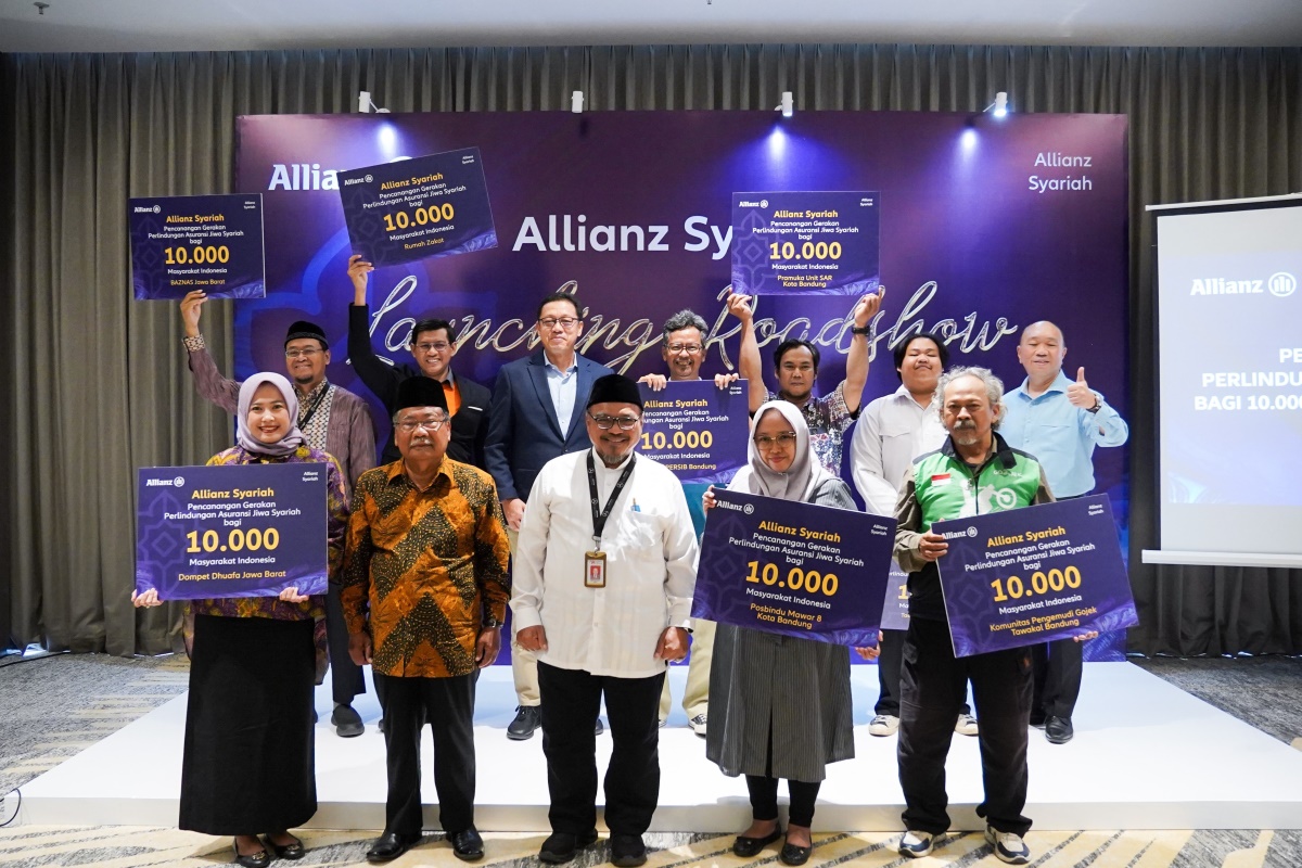 Allianz Syariah Terus Menebarkan Kebaikan di Jawa Barat: Mengasuransikan 10.000 Masyarakat di Bandung