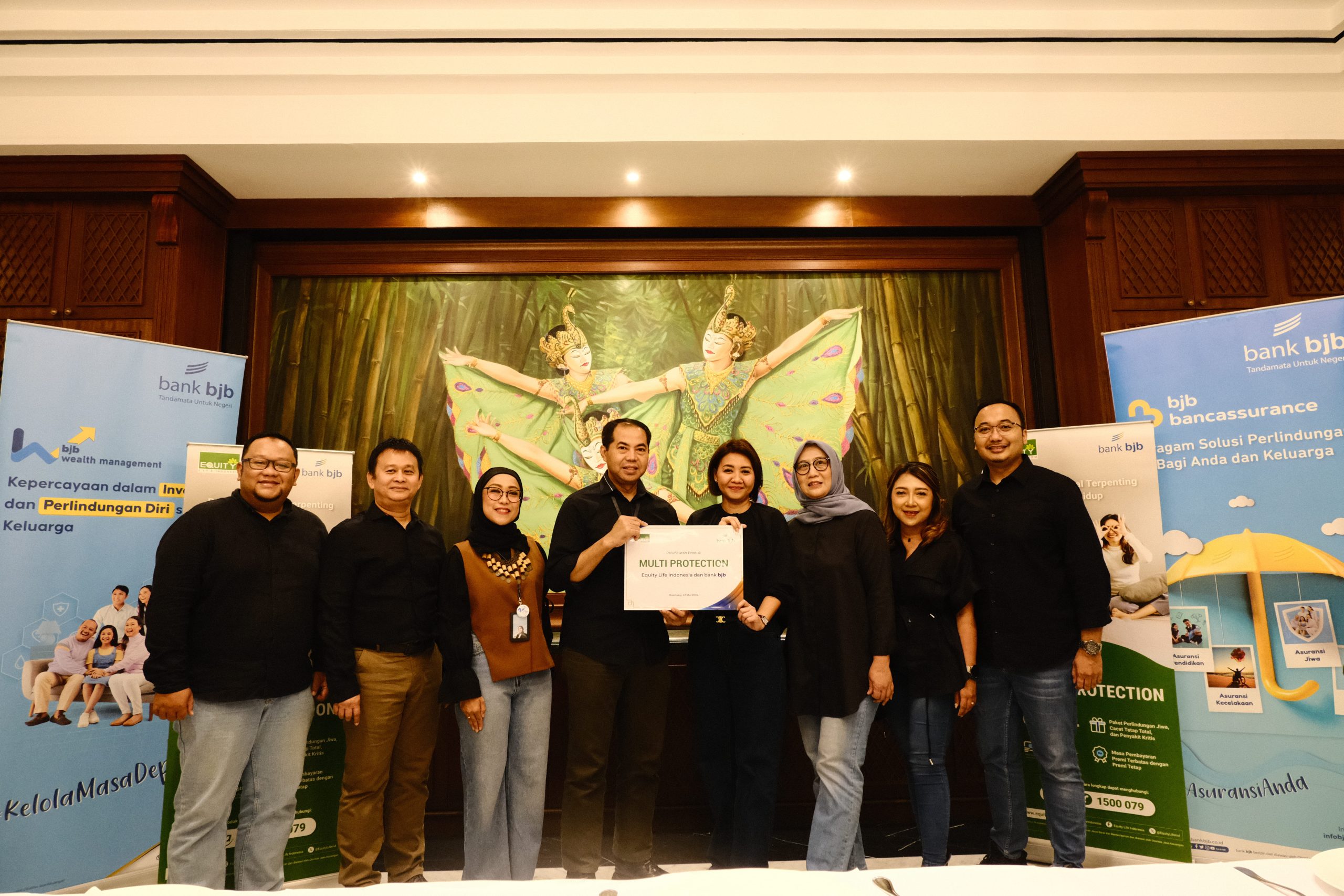 PT Equity Life Indonesia dan Bank BJB Luncurkan Asuransi Multi Protection