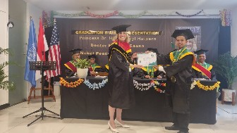 Princess Cheryl Halpern Receives the Degree of Doctor Honoris Causa