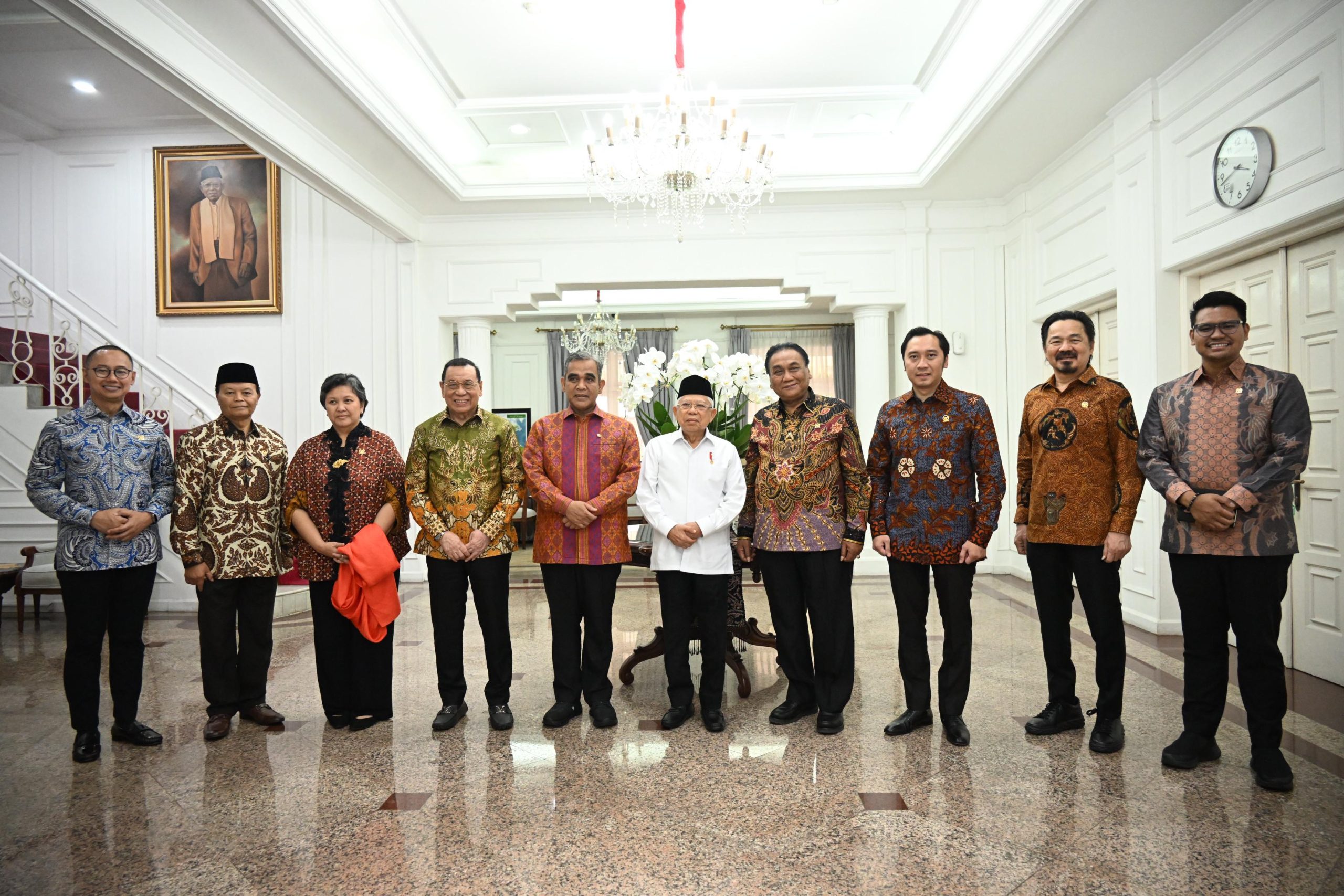 Terima Pimpinan MPR RI, Wapres Harapkan Pelantikan Presiden dan Wakil Presiden Berjalan Lancar dan Hikmat