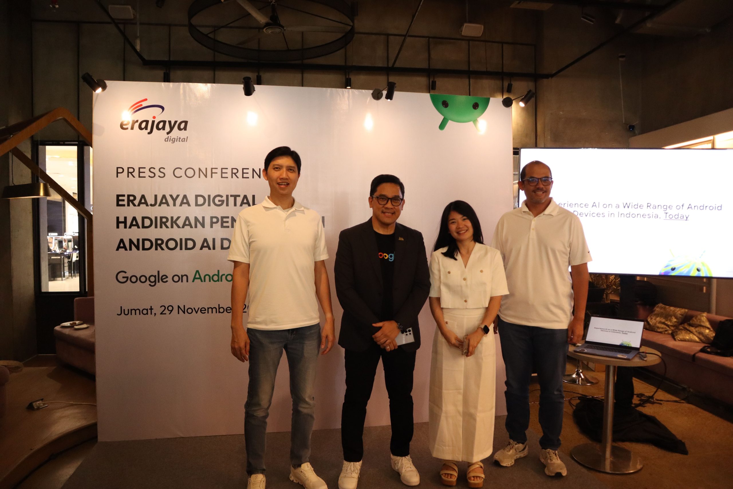 Erajaya Digital Hadirkan Google Android AI Zone untuk Pengalaman Teknologi Terkini