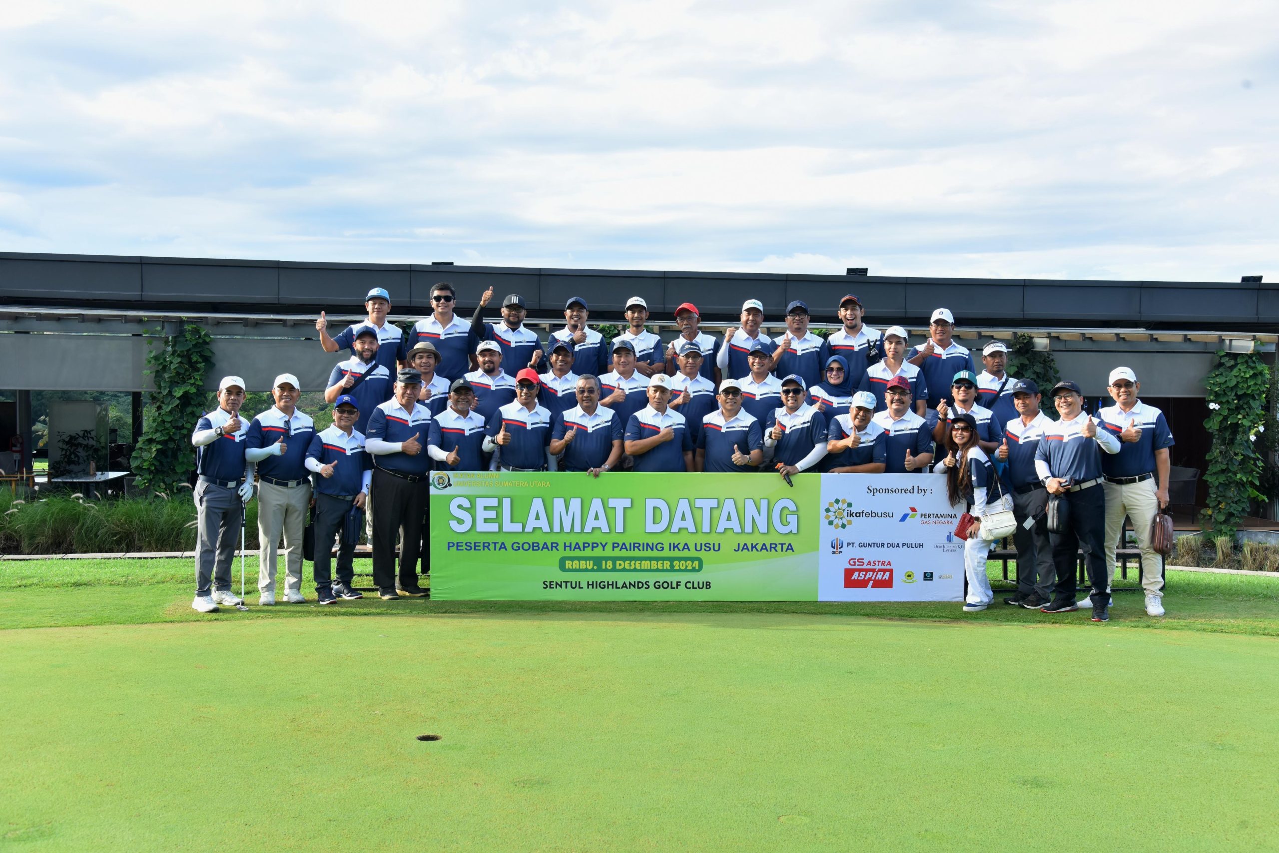 GoBar Happy Pairing IKA USU Jakarta: Golf sebagai Ajang Silaturahmi dan Sportivitas Alumni