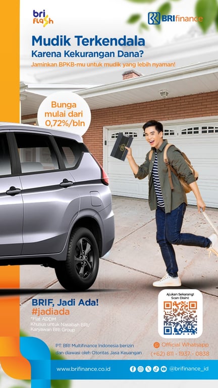 BRI Finance Hadirkan Solusi Dana Tunai untuk Rayakan Lebaran Tanpa Cemas