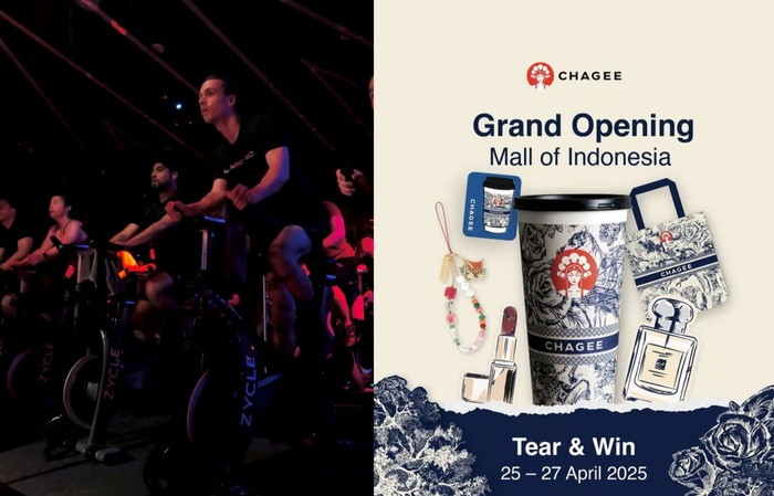 Ada Keseruan Baru di Mall of Indonesia, Bisa Zycling Sampai Jajan CHAGEE