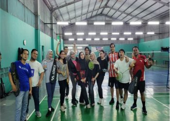 BRI KC Tangerang Ahmad Yani Gelar Olahraga Rutin Dukung Program Work Life Balance