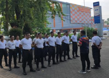 Satuan Pengaman BRI KC Tangerang Ahmad Yani Gelar Pelatihan Rutin untuk Tingkatkan Ketangguhan dan Pelayanan