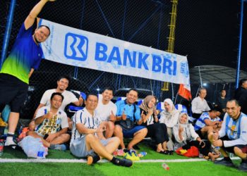BRILian di Lapangan, Juara di Pelayanan! Semarak Mini Soccer Sambut HUT BRI ke-130