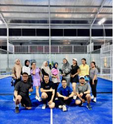 BRI BO Ciputat Gelar Kegiatan Padel Meriahkan Grand Opening Meta Court Padel