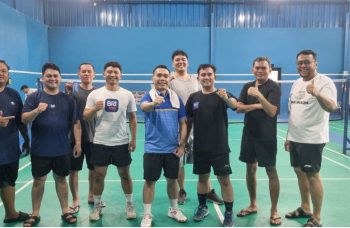 Ajang Silaturahmi Profesional, Badminton Bersama Manajemen BRI Hayam Wuruk dan PT Daya Cakra Sentosa
