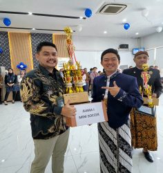 Penyerahan Piala Kejuaraan SportArtcular BRI KC Daan Mogot