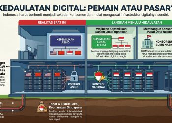 Ketika Singapura Membangun Mesin AI di Jawa: Siapa Pemilik Masa Depan Digital Indonesia?