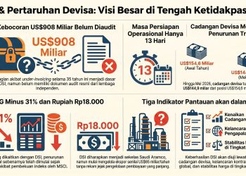 IHSG Minus 31% dan Rupiah Rp18.000: Pasar Menverdik DSI Sebelum Ujian Sesungguhnya Dimulai